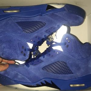 Jordan 5 Blue Suede